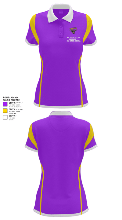Minnesota State University Mankato Baseball 62167933 Women's Short Sleeve Performance Polo  - 25