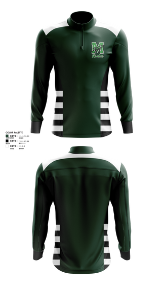 Quarter Zip Jacket, Morristown Central High School Basketball, Men's Basketball, Teamtime, Team time, sublimation, custom sports apparel, team uniforms, spirit wear, spiritwear, sports uniforms, custom shirts, team store, custom team store, fundraiser sports, apparel fundraiser