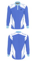 Wilmer-Hutchins High School Tennis 43390084 Quarter Zip Jacket - 27