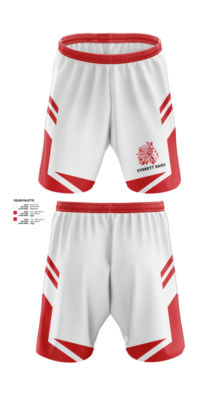 Athletic Shorts With Pockets, Everett High School Band, Spirit Store, Teamtime, Team time, sublimation, custom sports apparel, team uniforms, spirit wear, spiritwear, sports uniforms, custom shirts, team store, custom team store, fundraiser sports, apparel fundraiser