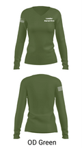 Lander Rural Fire 28452325 Women's Long Sleeve V-neck Shirt - 31