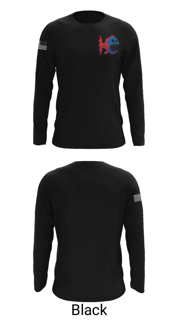 Long Sleeve Performance Shirt, Killer Guppies, Wrestling, Teamtime, Team time, sublimation, custom sports apparel, team uniforms, spirit wear, spiritwear, sports uniforms, custom shirts, team store, custom team store, fundraiser sports, apparel fundraiser