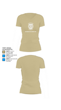 San Marcos Police Mounted Unit 48191371 Women's Short Sleeve V-neck Shirt - 80