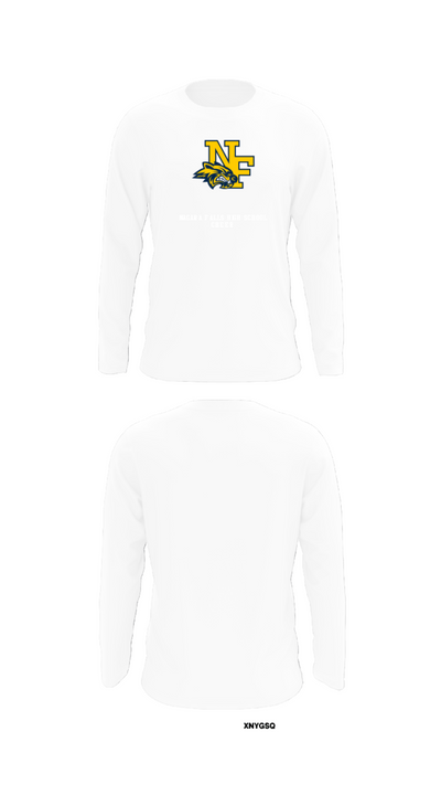 Niagara Falls High School Cheer 93766277 Long Sleeve Performance Shirt - 8