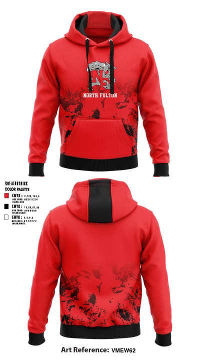 North Fulton Basketball 51759195 Hoodie - 2