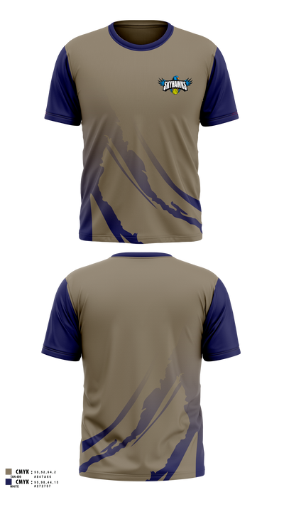 Simcoe Tennis Skyhawks Short Sleeve Performance Shirt - 10