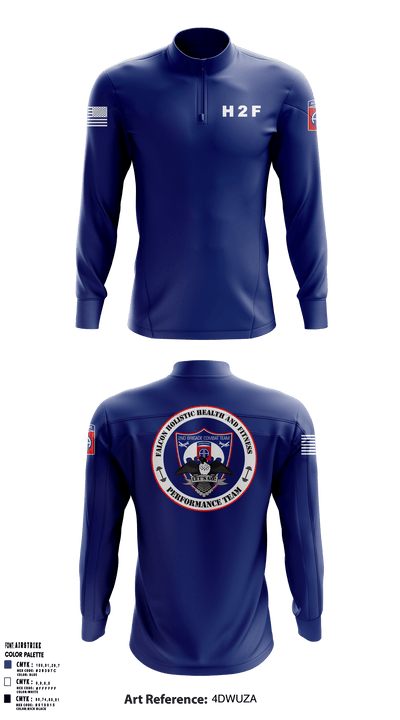 2BCT H2F 96509801 Quarter Zip Jacket - 7