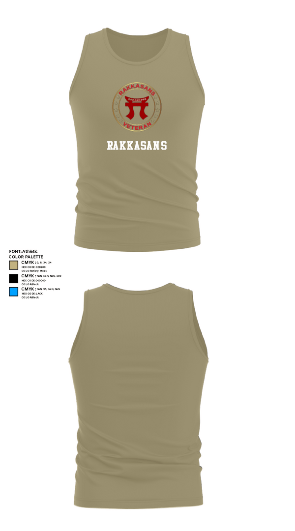 Tank Top, Rakkasans, Army, Teamtime, Team time, sublimation, custom sports apparel, team uniforms, spirit wear, spiritwear, sports uniforms, custom shirts, team store, custom team store, fundraiser sports, apparel fundraiser