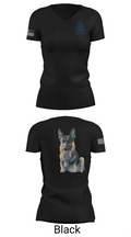 4-31 infantry battalion hotel company 62387368 Women's Short Sleeve V-neck Shirt - 28