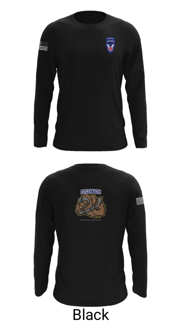 Long Sleeve Performance Shirt, 539th CTC(L), Army, Teamtime, Team time, sublimation, custom sports apparel, team uniforms, spirit wear, spiritwear, sports uniforms, custom shirts, team store, custom team store, fundraiser sports, apparel fundraiser