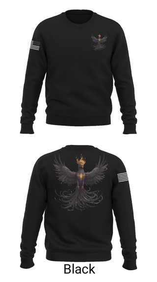 Crew Neck Sweatshirt, Phantom Phoenix, , Teamtime, Team time, sublimation, custom sports apparel, team uniforms, spirit wear, spiritwear, sports uniforms, custom shirts, team store, custom team store, fundraiser sports, apparel fundraiser