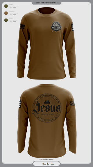 Long Sleeve Performance Shirt, Strike force Battalion, Army, Teamtime, Team time, sublimation, custom sports apparel, team uniforms, spirit wear, spiritwear, sports uniforms, custom shirts, team store, custom team store, fundraiser sports, apparel fundraiser