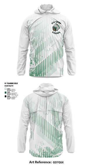 Windbreaker, Big Chief Boxing, , Teamtime, Team time, sublimation, custom sports apparel, team uniforms, spirit wear, spiritwear, sports uniforms, custom shirts, team store, custom team store, fundraiser sports, apparel fundraiser