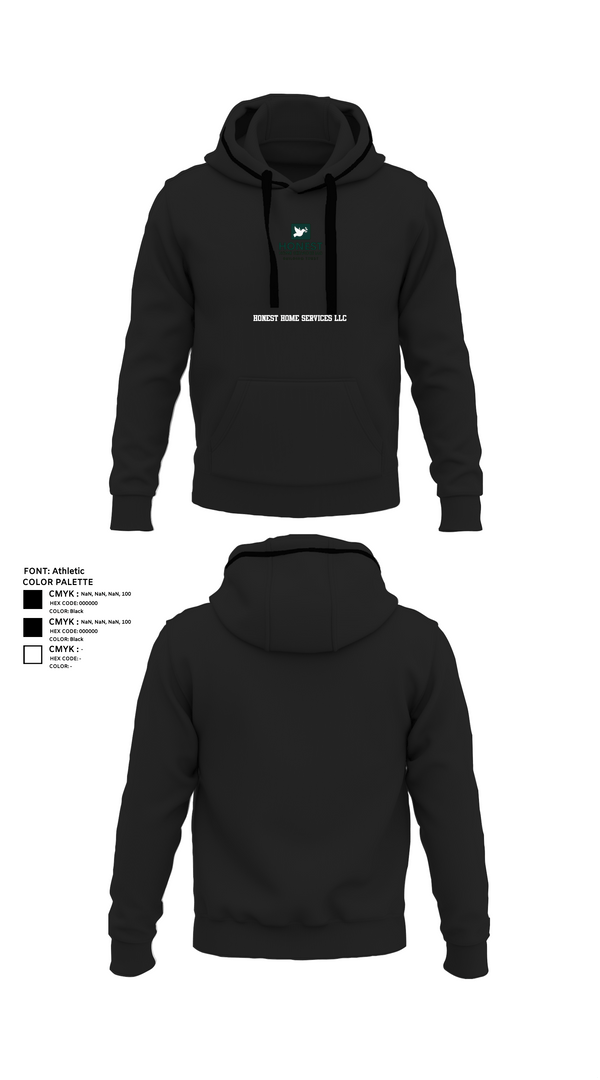 Hoodie, Honest Home Services LLC, , Teamtime, Team time, sublimation, custom sports apparel, team uniforms, spirit wear, spiritwear, sports uniforms, custom shirts, team store, custom team store, fundraiser sports, apparel fundraiser