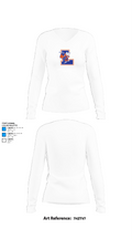 Lexington Senior High School Cheer 74673708 Women's Long Sleeve V-neck Shirt - 15