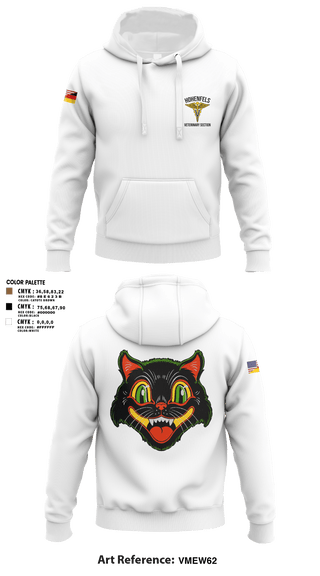 Hoodie, Hohenfels VTFHohenfels Veterinary Section, Army, Teamtime, Team time, sublimation, custom sports apparel, team uniforms, spirit wear, spiritwear, sports uniforms, custom shirts, team store, custom team store, fundraiser sports, apparel fundraiser