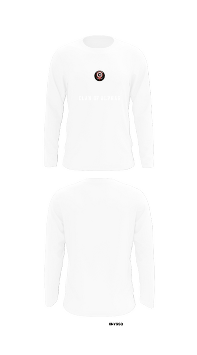 Clan Of Alphas 8360618 Long Sleeve Performance Shirt - 8