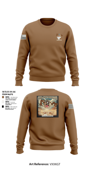 Crew Neck Sweatshirt, 623rd ICTC, Army, Teamtime, Team time, sublimation, custom sports apparel, team uniforms, spirit wear, spiritwear, sports uniforms, custom shirts, team store, custom team store, fundraiser sports, apparel fundraiser