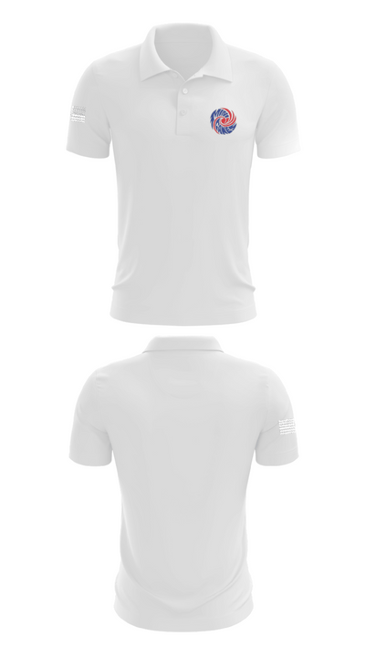 GHYFA Hartford Minicanes Football 73139634 Short Sleeve Performance Polo - 9