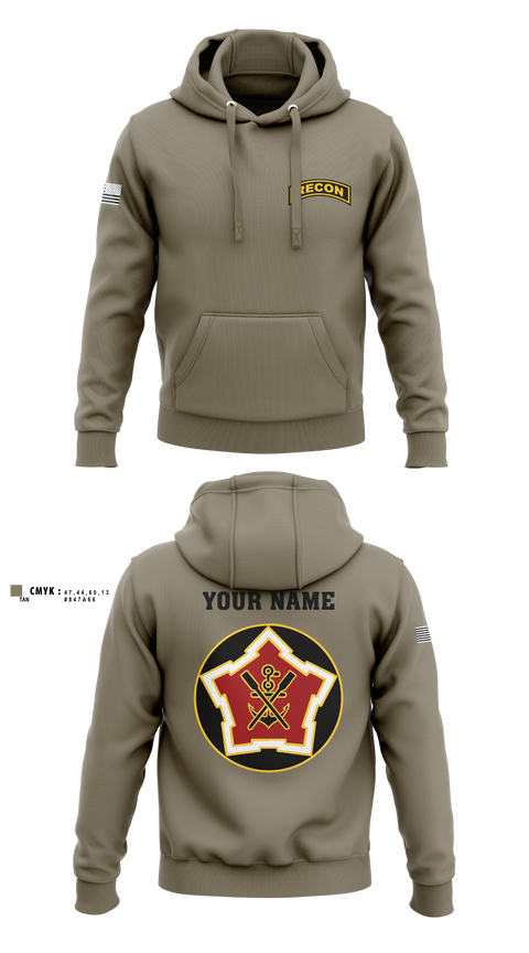 Hoodie, Recon, Army, Teamtime, Team time, sublimation, custom sports apparel, team uniforms, spirit wear, spiritwear, sports uniforms, custom shirts, team store, custom team store, fundraiser sports, apparel fundraiser