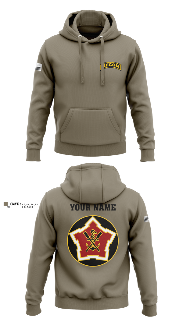 Hoodie, Recon, Army, Teamtime, Team time, sublimation, custom sports apparel, team uniforms, spirit wear, spiritwear, sports uniforms, custom shirts, team store, custom team store, fundraiser sports, apparel fundraiser