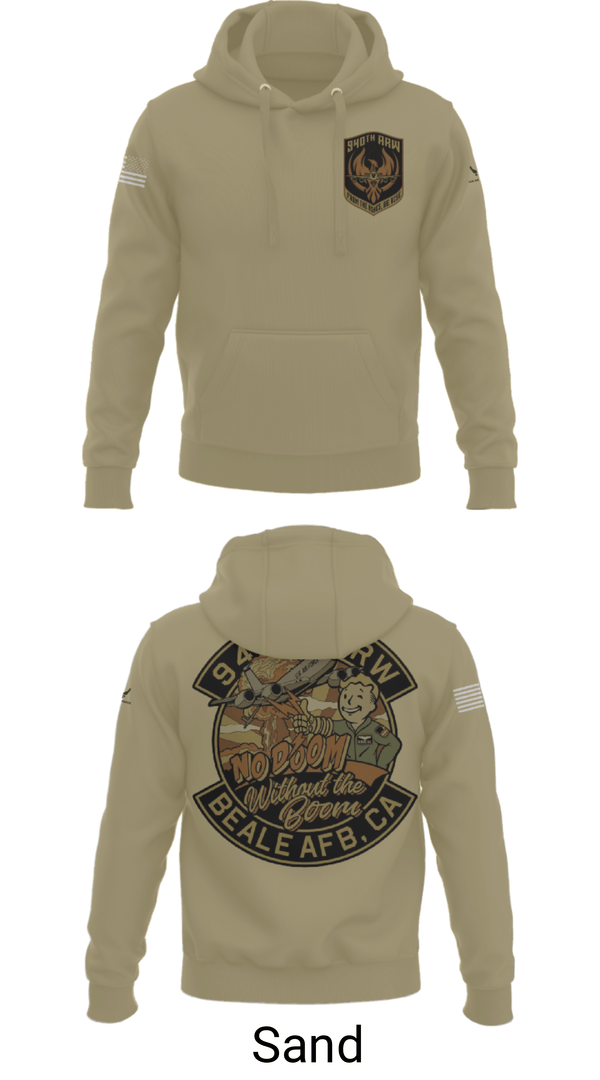 Hoodie, 940 Air Refueling Wing, , Teamtime, Team time, sublimation, custom sports apparel, team uniforms, spirit wear, spiritwear, sports uniforms, custom shirts, team store, custom team store, fundraiser sports, apparel fundraiser