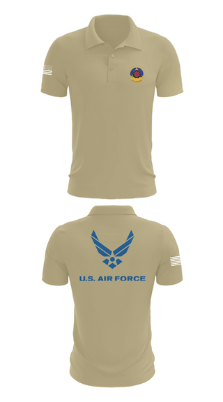 Short Sleeve Performance Polo, 4th Component Maintenance Squadron, , Teamtime, Team time, sublimation, custom sports apparel, team uniforms, spirit wear, spiritwear, sports uniforms, custom shirts, team store, custom team store, fundraiser sports, apparel fundraiser