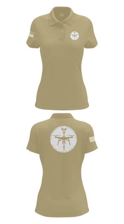 Delta Defense Unit 32292143 Women's Short Sleeve Performance Polo  - 90