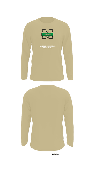 Long Sleeve Performance Shirt, Monahans High School Volleyball, Men's Volleyball, Teamtime, Team time, sublimation, custom sports apparel, team uniforms, spirit wear, spiritwear, sports uniforms, custom shirts, team store, custom team store, fundraiser sports, apparel fundraiser