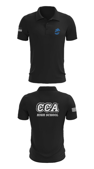 Clear Creek-Amana High School Cheer 95577848 Short Sleeve Performance Polo - 28