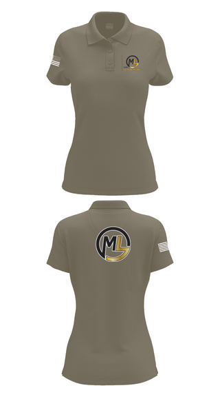 Womens Short Sleeve Performance Polo, ML concrete Llc, , Teamtime, Team time, sublimation, custom sports apparel, team uniforms, spirit wear, spiritwear, sports uniforms, custom shirts, team store, custom team store, fundraiser sports, apparel fundraiser