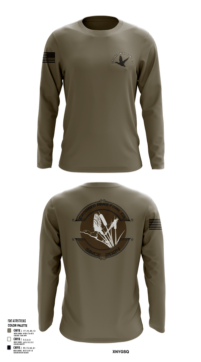 Crooked Wing Fowl Co. 60140412 Long Sleeve Performance Shirt 102 (1)
