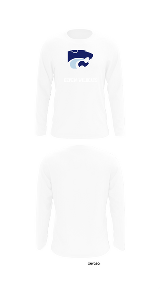 Long Sleeve Performance Shirt, DEPEW WILDCATS, Bowling, Teamtime, Team time, sublimation, custom sports apparel, team uniforms, spirit wear, spiritwear, sports uniforms, custom shirts, team store, custom team store, fundraiser sports, apparel fundraiser