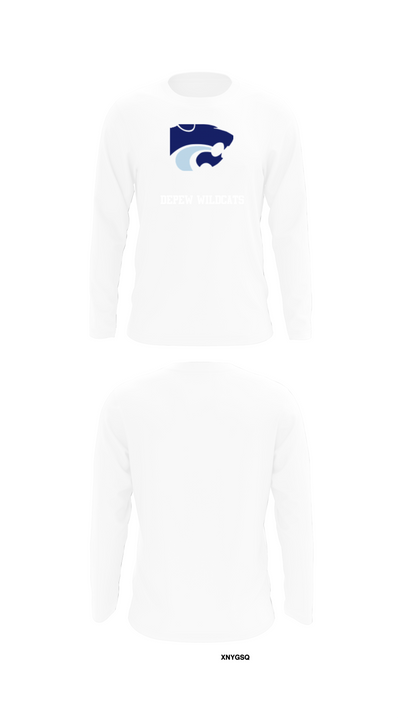 DEPEW WILDCATS 22607929 Long Sleeve Performance Shirt 8