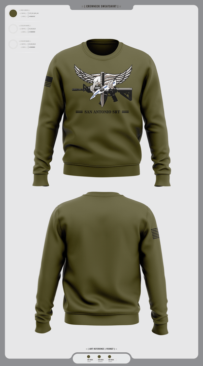 San Antonio SRT 65040800 Crew Neck Sweatshirt - 4