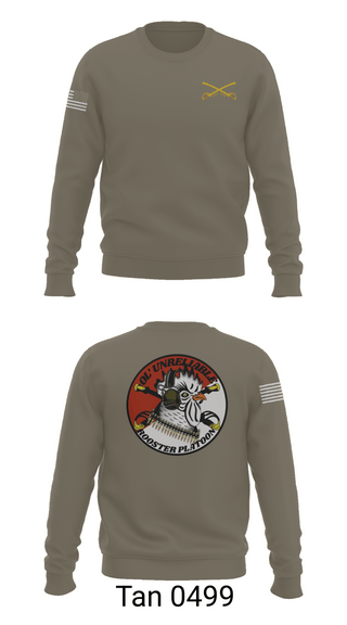 Crew Neck Sweatshirt, , Army, Teamtime, Team time, sublimation, custom sports apparel, team uniforms, spirit wear, spiritwear, sports uniforms, custom shirts, team store, custom team store, fundraiser sports, apparel fundraiser