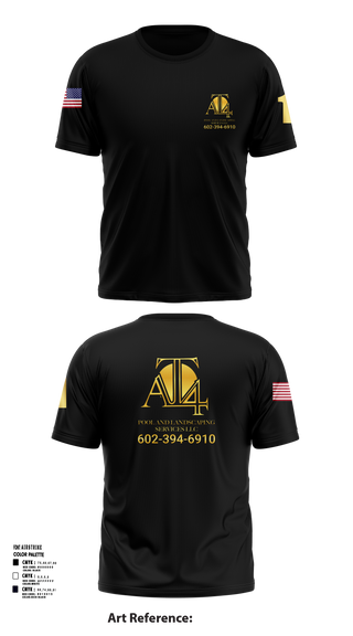 Short Sleeve Performance Shirt, AT 4 pools and landscaping services llc, , Teamtime, Team time, sublimation, custom sports apparel, team uniforms, spirit wear, spiritwear, sports uniforms, custom shirts, team store, custom team store, fundraiser sports, apparel fundraiser
