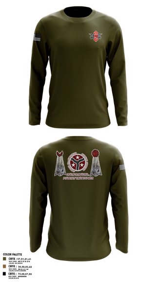 Long Sleeve Performance Shirt, q trp 4/278th, , Teamtime, Team time, sublimation, custom sports apparel, team uniforms, spirit wear, spiritwear, sports uniforms, custom shirts, team store, custom team store, fundraiser sports, apparel fundraiser