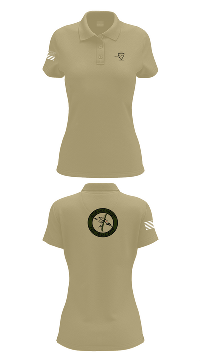 1055th Trans 1st Plt 68355484 Women's Short Sleeve Performance Polo  - 90