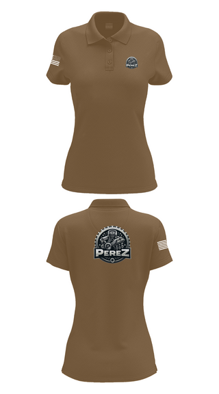 Womens Short Sleeve Performance Polo, PÉREZ MOTORS, , Teamtime, Team time, sublimation, custom sports apparel, team uniforms, spirit wear, spiritwear, sports uniforms, custom shirts, team store, custom team store, fundraiser sports, apparel fundraiser