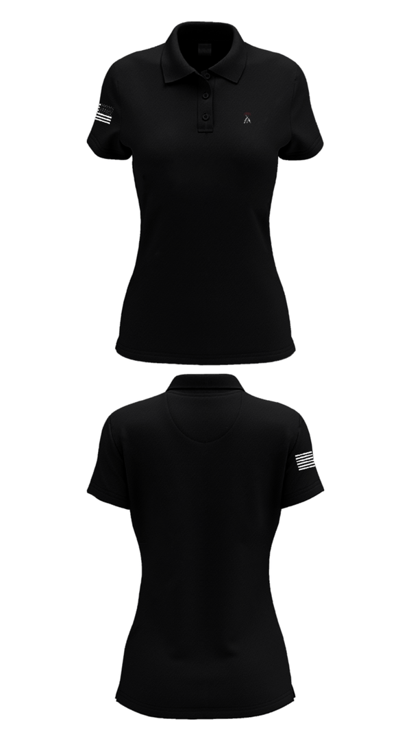 Womens Short Sleeve Performance Polo, 2-5 CAV Snipers, Army, Teamtime, Team time, sublimation, custom sports apparel, team uniforms, spirit wear, spiritwear, sports uniforms, custom shirts, team store, custom team store, fundraiser sports, apparel fundraiser