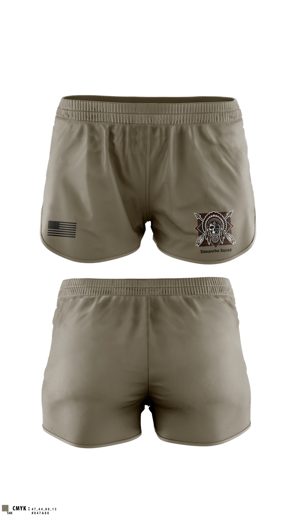 Ranger Panties, Comanche Squad, Army, Teamtime, Team time, sublimation, custom sports apparel, team uniforms, spirit wear, spiritwear, sports uniforms, custom shirts, team store, custom team store, fundraiser sports, apparel fundraiser