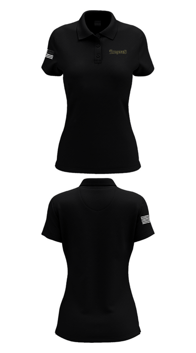 Los Angeles Pirates 34653306 Women's Short Sleeve Performance Polo  - 14