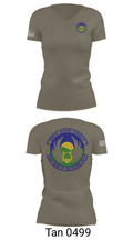 USAF Band of the Golden West 2568323 Women's Short Sleeve V-neck Shirt - 36