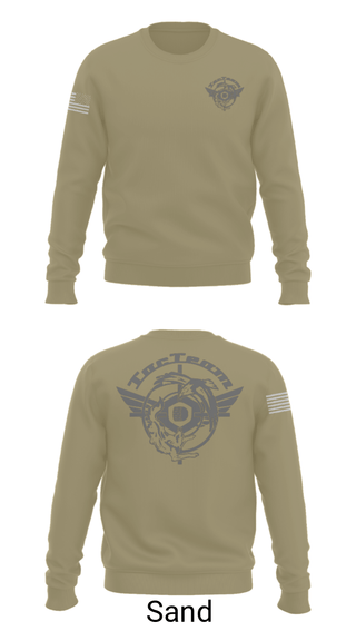 Crew Neck Sweatshirt, TacTeam, Army, Teamtime, Team time, sublimation, custom sports apparel, team uniforms, spirit wear, spiritwear, sports uniforms, custom shirts, team store, custom team store, fundraiser sports, apparel fundraiser