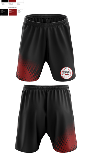 Athletic Shorts With Pockets, INCONIC, Cross Country, Teamtime, Team time, sublimation, custom sports apparel, team uniforms, spirit wear, spiritwear, sports uniforms, custom shirts, team store, custom team store, fundraiser sports, apparel fundraiser