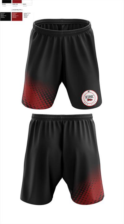 INCONIC 7183919 Athletic Shorts With Pockets - 1
