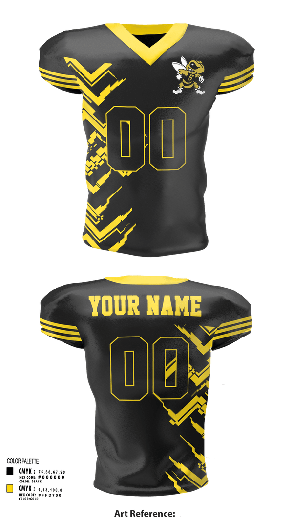 Football Jersey, West Virginia State University Football, Football, Teamtime, Team time, sublimation, custom sports apparel, team uniforms, spirit wear, spiritwear, sports uniforms, custom shirts, team store, custom team store, fundraiser sports, apparel fundraiser