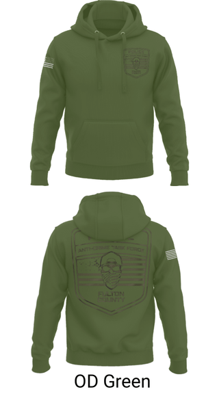 Hoodie, Fulton County Anti-Crime Task Force, , Teamtime, Team time, sublimation, custom sports apparel, team uniforms, spirit wear, spiritwear, sports uniforms, custom shirts, team store, custom team store, fundraiser sports, apparel fundraiser