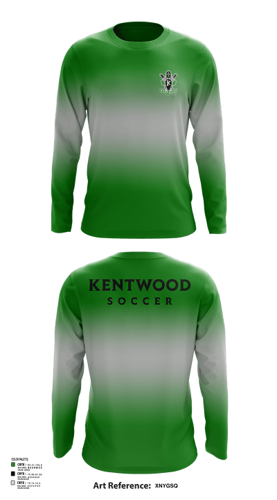Kentwood Conks 25740846 Long Sleeve Performance Shirt - 134